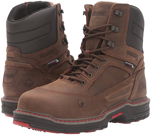 wolverine men's overman work boots
